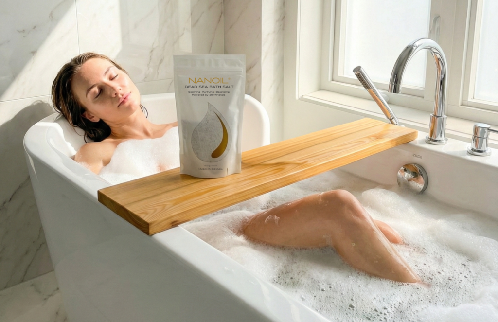 nanoil kylpysuola käyttö